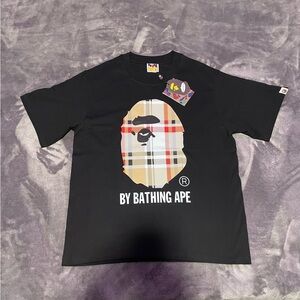 BAPE X Burberry T-Shirt Collab Size Medium